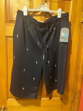 Blue Gear flamingo shorts 3x problem 4” seam on leg not sewn